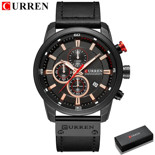 CURREN Fashion Date Quartz Men Watches Top Brand Luxury Male Clock