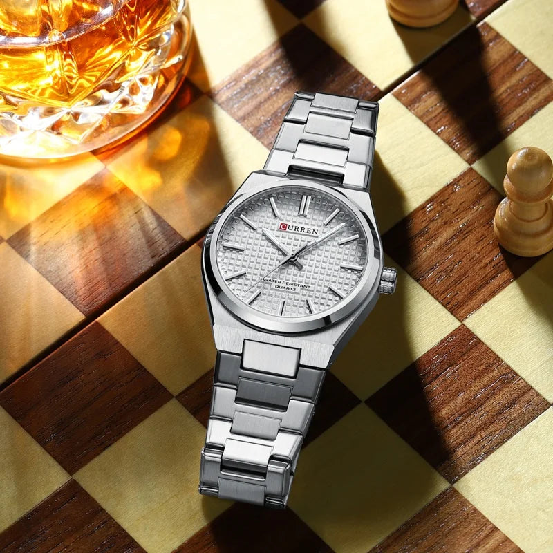 CURREN 8439 Fashion Accessories Quartz Men's Watch Simple Design