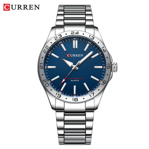 CURREN Men Fashion Ultra Thin Watches Simple Men Business Stainless