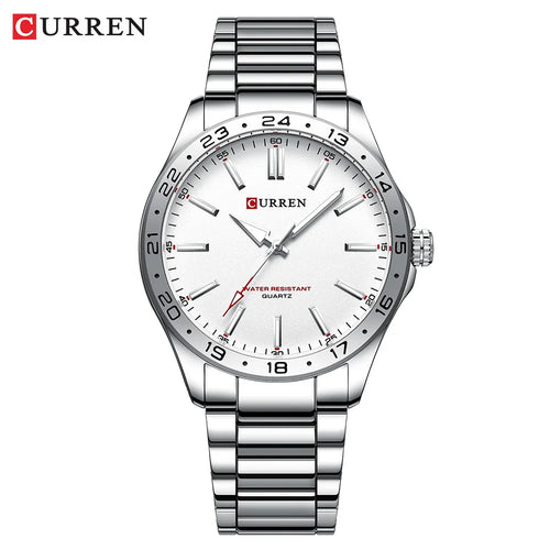 CURREN Men Fashion Ultra Thin Watches Simple Men Business Stainless